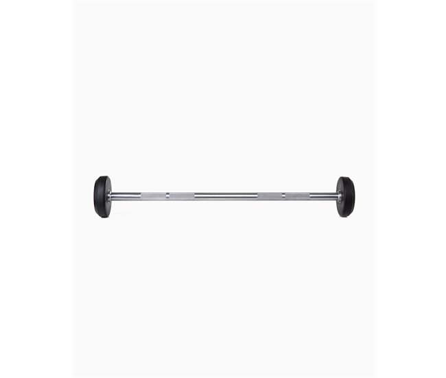 Barra Recta Montada 12,5Kg - BOOMFIT Negro