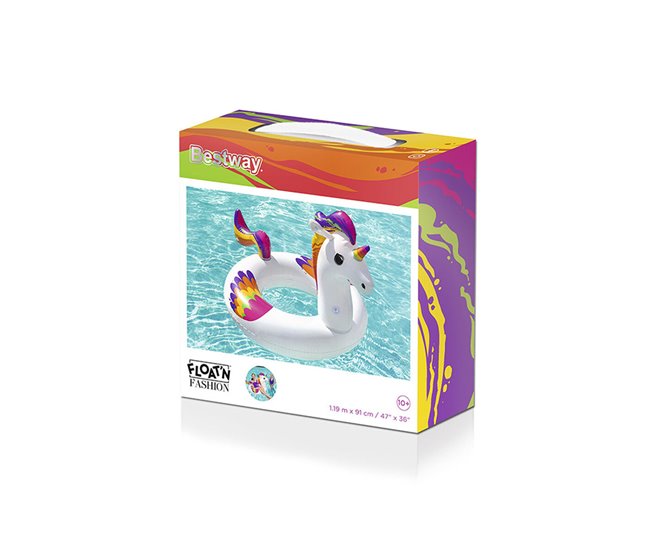 Flotador Hinchable Unicornio Blanco