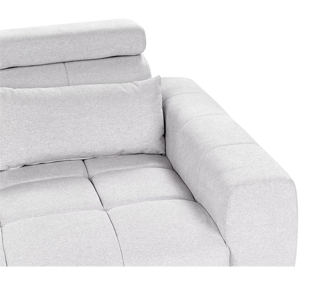 Beliani Sofá de 2 plazas Poliéster VEGAMO Beige