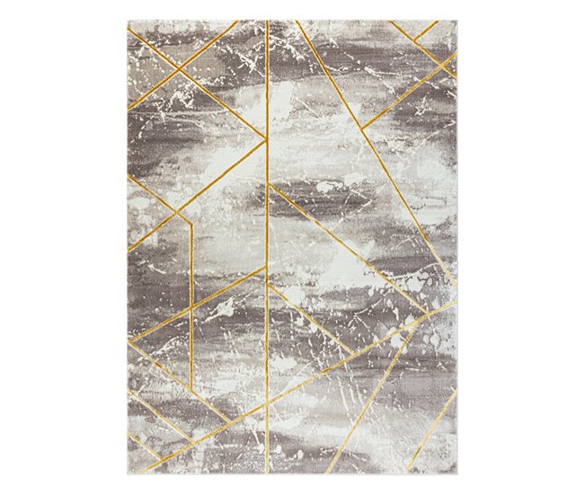 Alfombra CORE 1818 Geométrico 180x270 Gris
