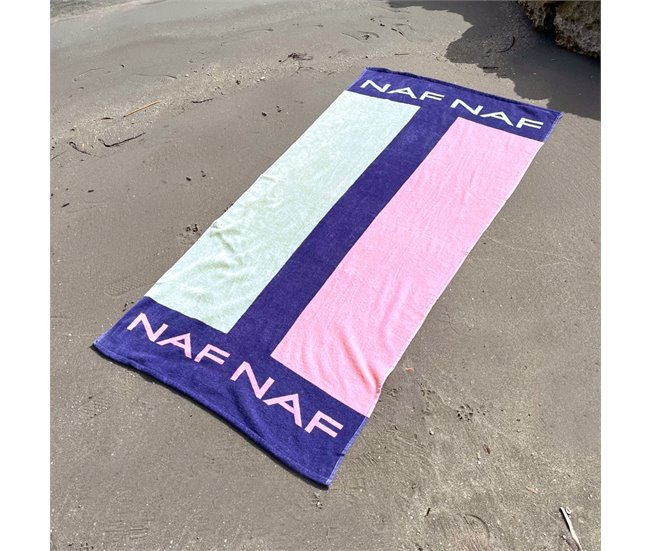 Toalla de playa BIARRITZ Rosa