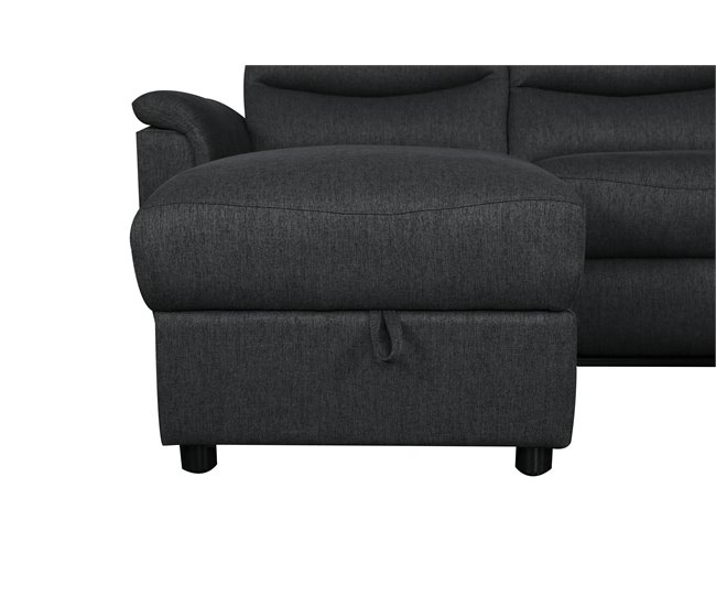 Chaise loungue relax FAMILY eléctrico Antracita