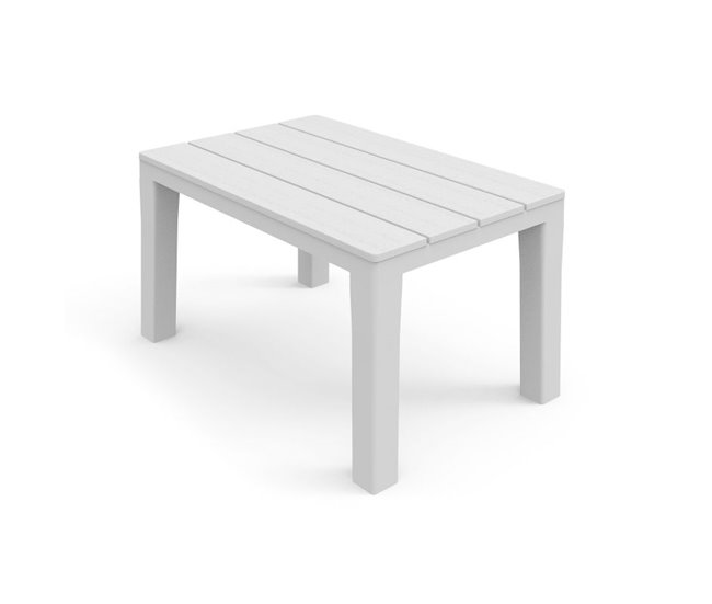 Banqueta de exterior Nailu 39x60 Blanco