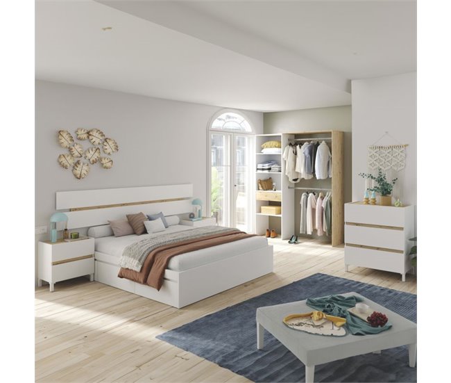 Dormitorio Ezra 3C Plus V2 216x3 Roble