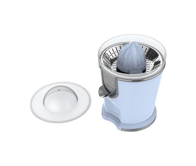 Eprimidor eléctrico Becken BCJ W con tapa protectora  ml Azul