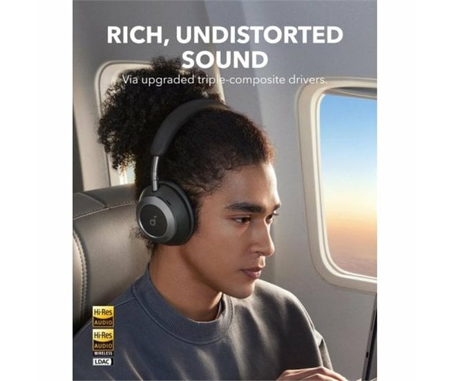 Auriculares de Diadema Negro