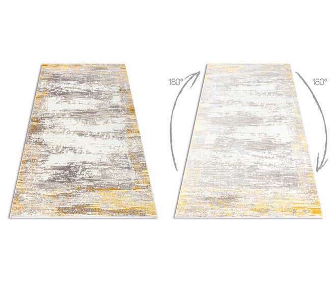 Alfombra CORE W9775 Marco, sombreado 120x170 Amarillo