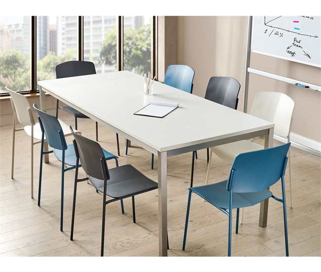 Conjunto de sillas de comedor ASTORIA Beliani Negro