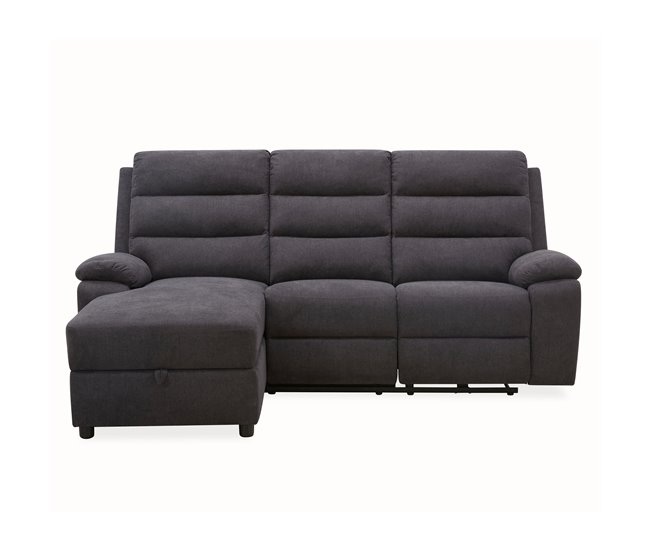 Chaise longue relax eléctrica AMANDA Gris