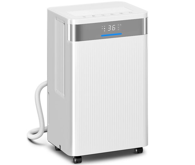 Deshumidificador ABS HOMCOM, hogar - climatización Blanco