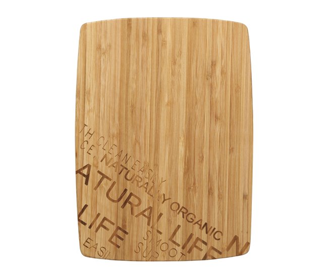 Tabla de corte bambú 30cm marca SAN IGNACIO  Madera