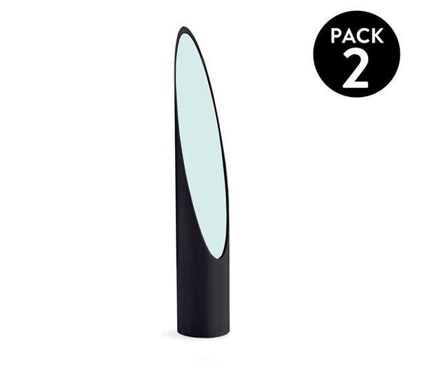 Pack de 2 espejos Ural Negro