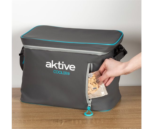 Aktive Bolsa térmica 18 litros de alto rendimiento Gris Azul