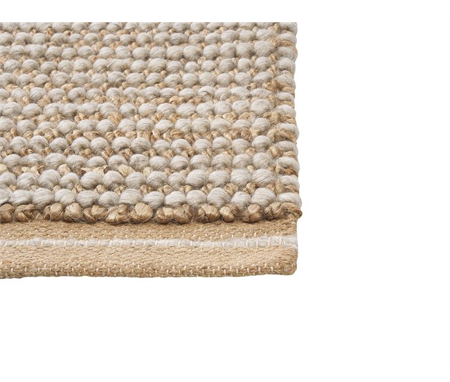 Beliani Alfombra de pelo corto BANOO 80x150 Beige