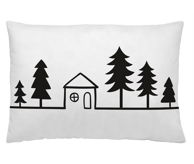 FUNDA DE COJIN VACIO HOUSE ANIMALS 
