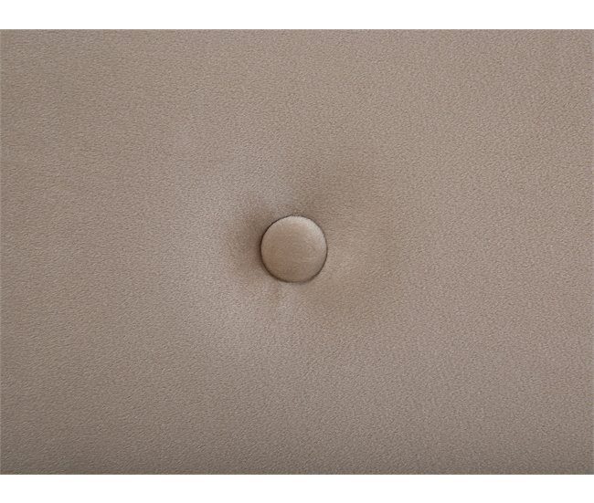 Beliani Cama continental Terciopelo CONSUL 191x212 Beige