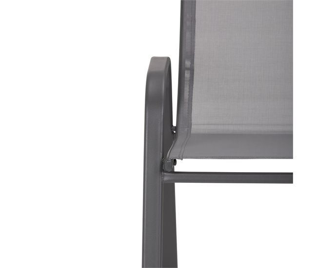 Silla de jardín SORA color gris  Gris