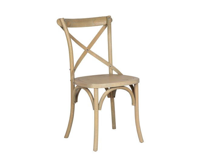 Pack de 2 sillas de cocina BISTROT II  Natural