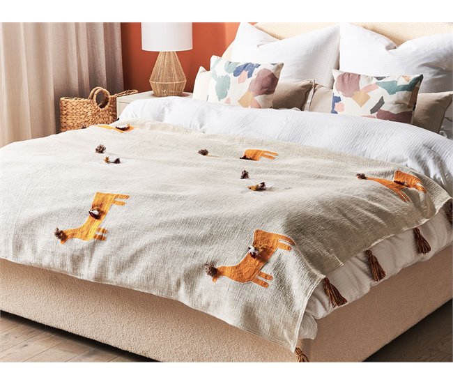 Beliani Manta KHANDWA Beige