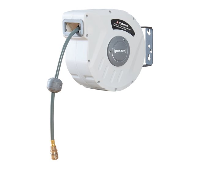 Enrollador de mangueras de aire comprimido Nassau PVC Gris