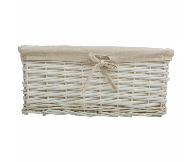 Cesto para la Ropa Sucia Blanco