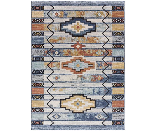 Alfombra vintage MABEL - ATTICGO 140x200 Multicolor