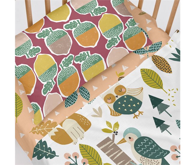 Harvestwood Juego de sábana cuna Multicolor