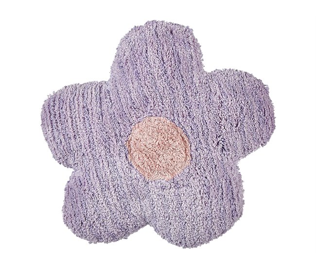 Beliani Cojín decorativo SORREL Violeta