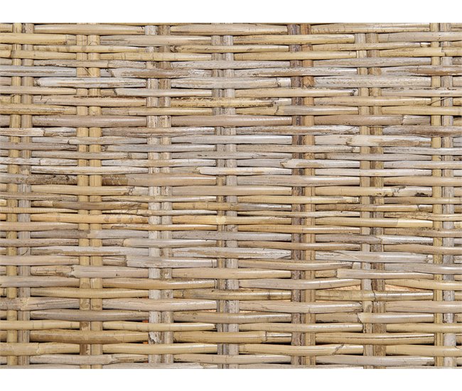 Beliani Cama Ratán SALBRIS 192x213 Natural