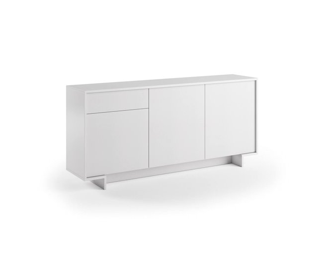 Aparador efecto madera 170 Blanco