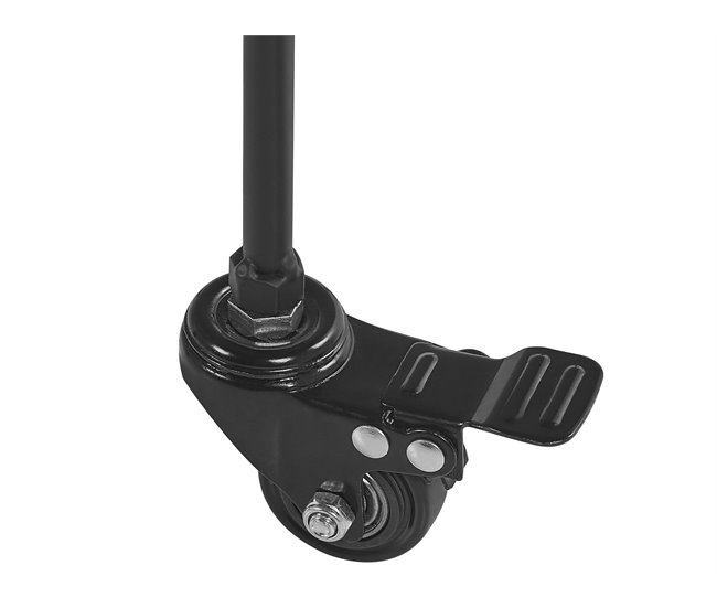 Beliani Carrito de cocina HIKO Negro