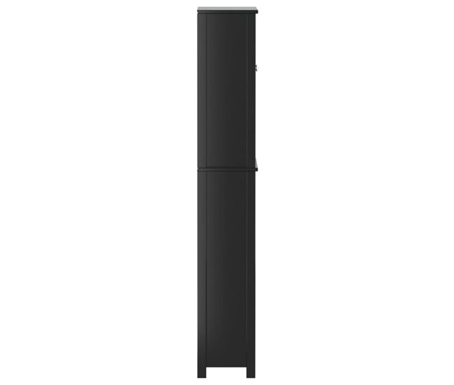 Armario Para Lavadora 60 Negro