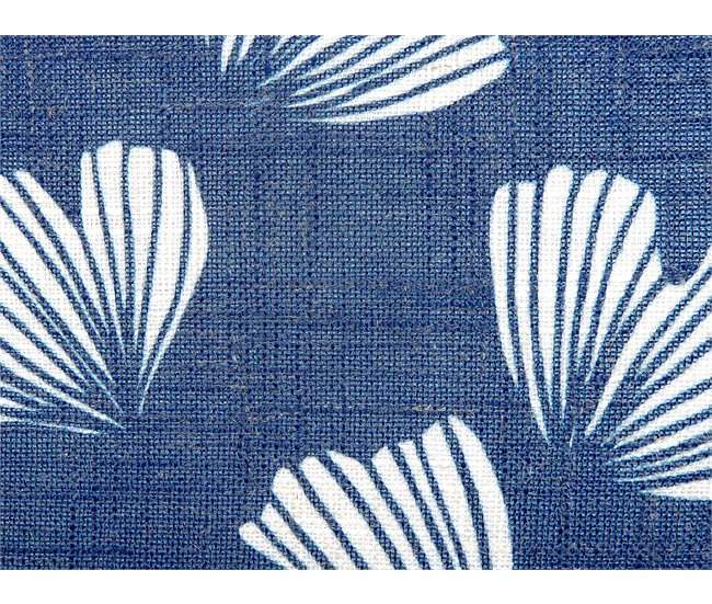 Beliani Cojín decorativo DANDELION Azul