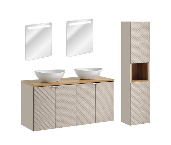 Conjunto de Baño Manoa Madera