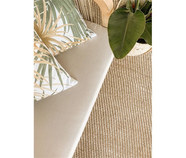 Beliani Alfombra de pelo corto ALADAG 140x200 Beige