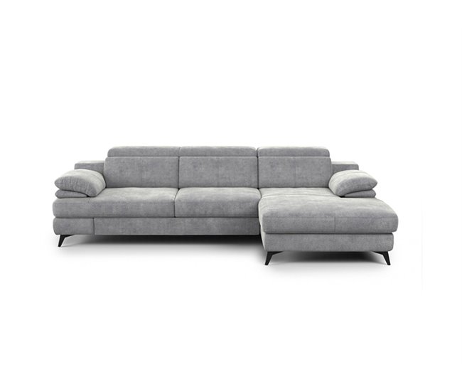 Chaise longue con cama TITUS Gris