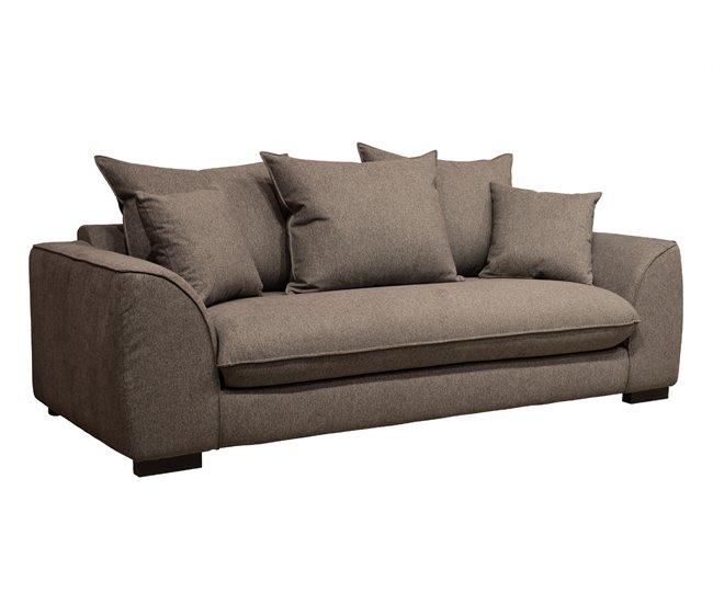 Sofá cama de 3 plazas con apertura italiana SAGA Beige