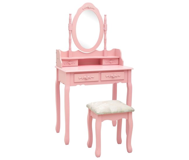 Juego de Tocador DREAM SPACE 75 Rosa