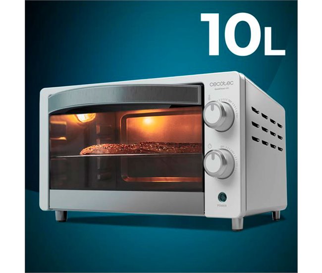 Cecotec Horno de sobremesa Bake Toast 1090 Blanco