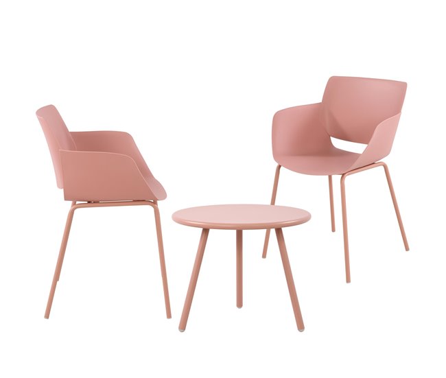 Grupo de asientos Berena Rosa Talco