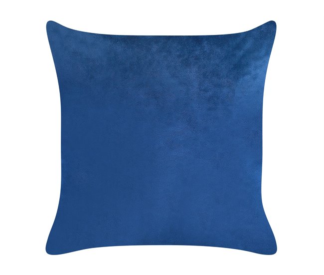 Beliani Cojín decorativo YUZURI 45x45 Azul Marino