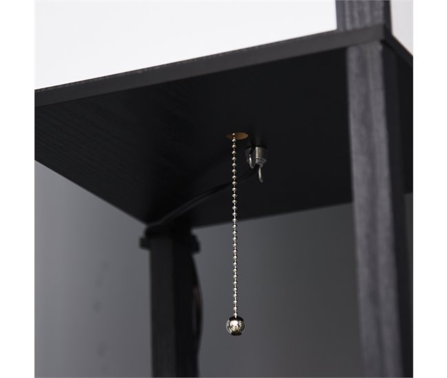 Lámpara de Pie HOMCOM B31-331V90BK Negro