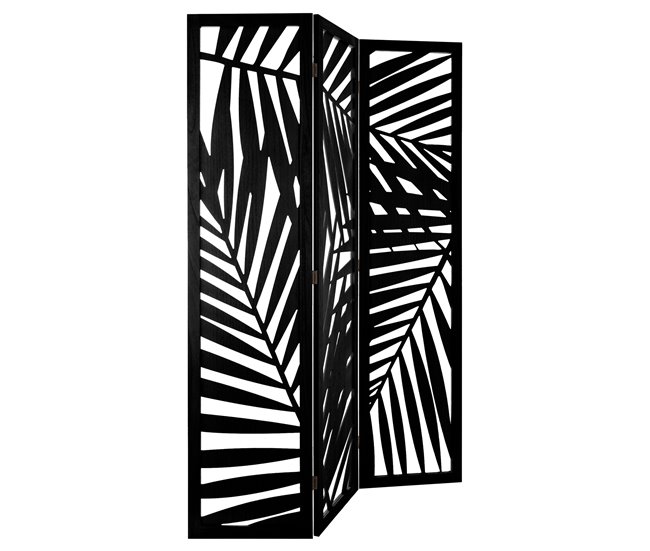 Biombo contemporáneo Negro