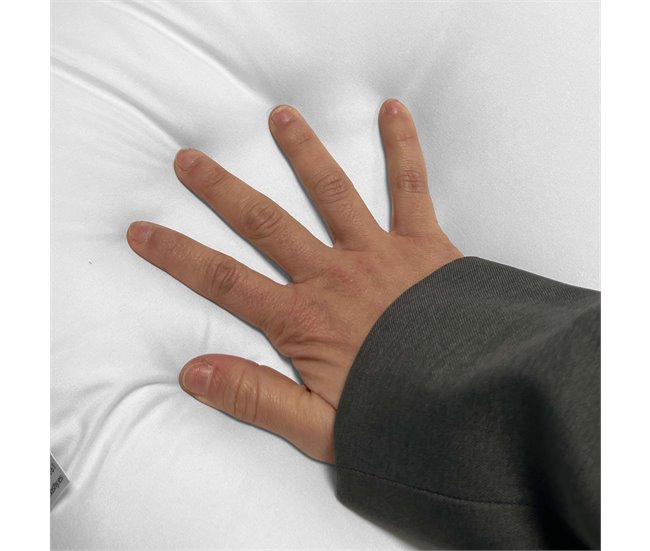 Almohada Nova Moshy Fibra 100% Poliéster 150x35 Blanco