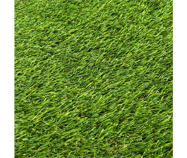 Césped Artificial PP y PE Outsunny Verde