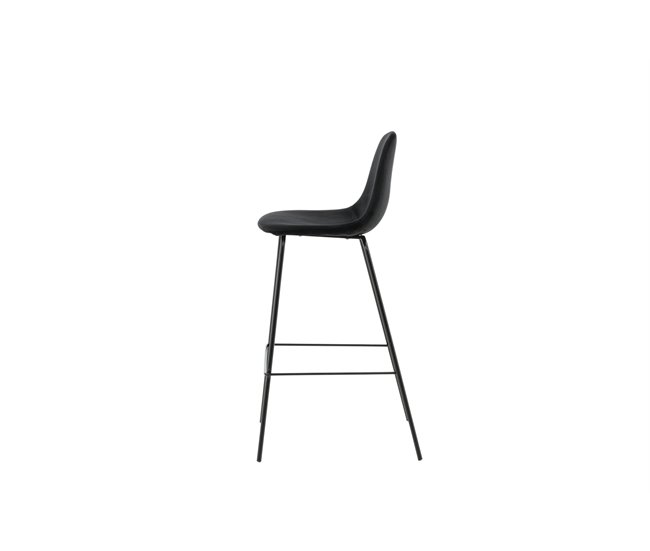 TABURETE ALTO POLAR Negro