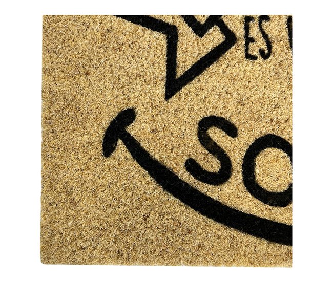 Acomoda Textil – Felpudo de Coco Natural Ecológico Animado. Marron Claro