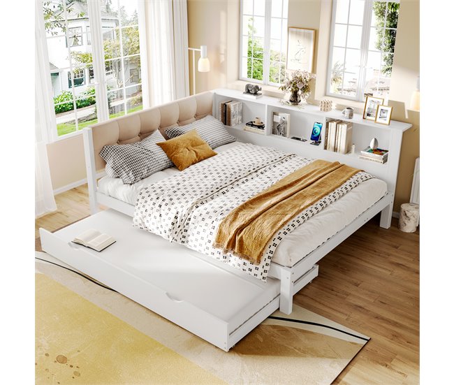 Camas nido 165x205 Blanco