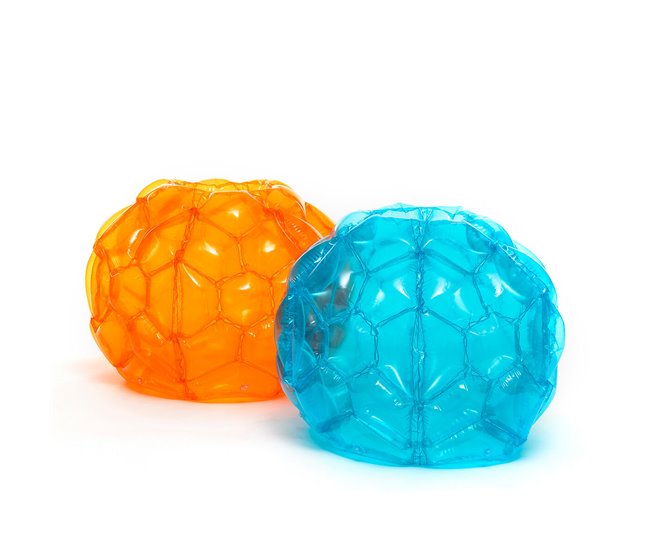 Pelota Burbuja Hinchable Gigante Parachoques Azul