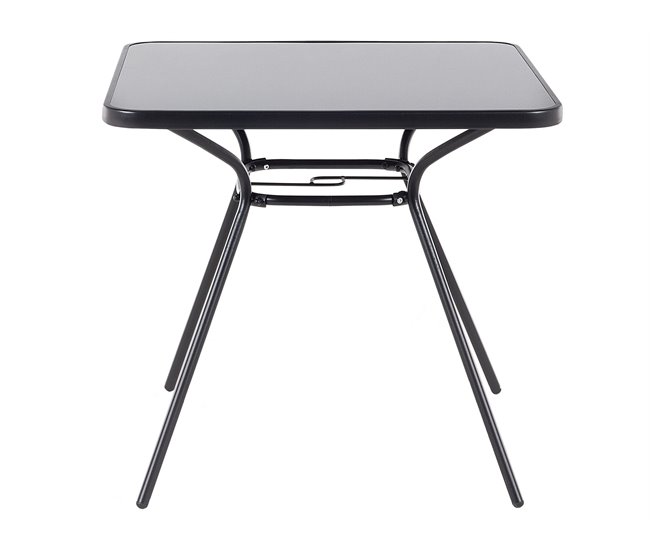 Beliani Conjunto de comedor LIVO Negro